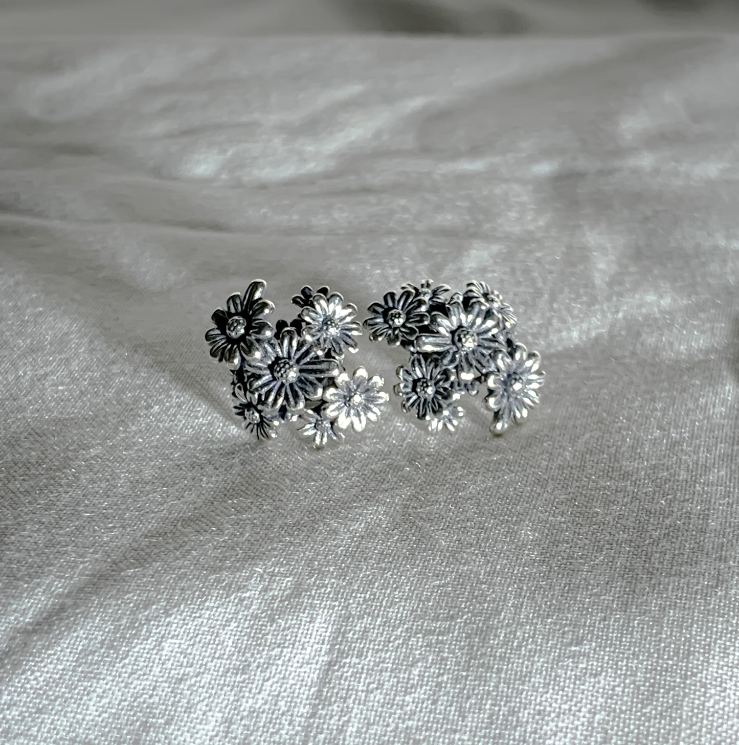 Jasmine Silver Earrings